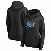 Women Los Angeles Chargers NFL Pro Line by Fanatics Branded Plus Size Arch Smoke Pullover Hoodie